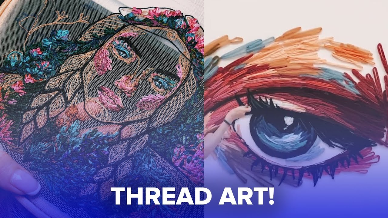 These Masterpieces Are Created With Thread