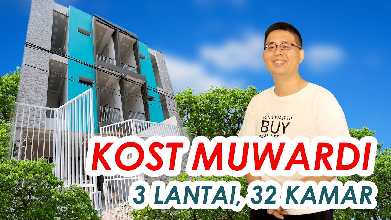 Kost Tour Muwardi, 3 Lantai & 32 Kamar!