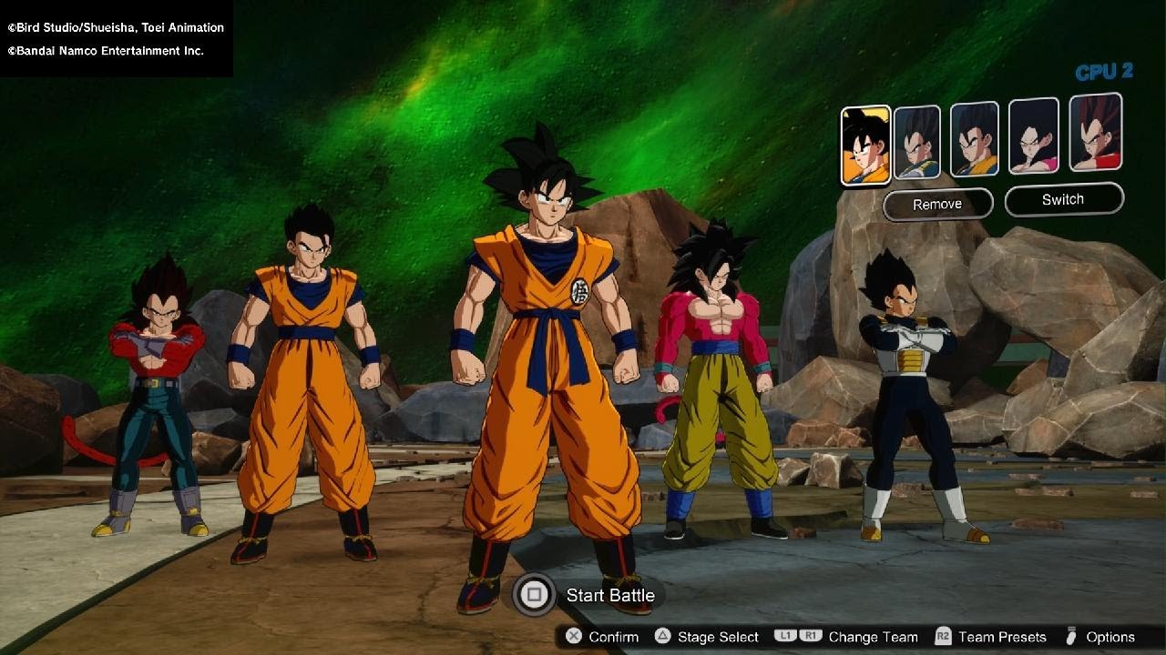 DRAGON BALL: Sparking! ZERO entertainment.