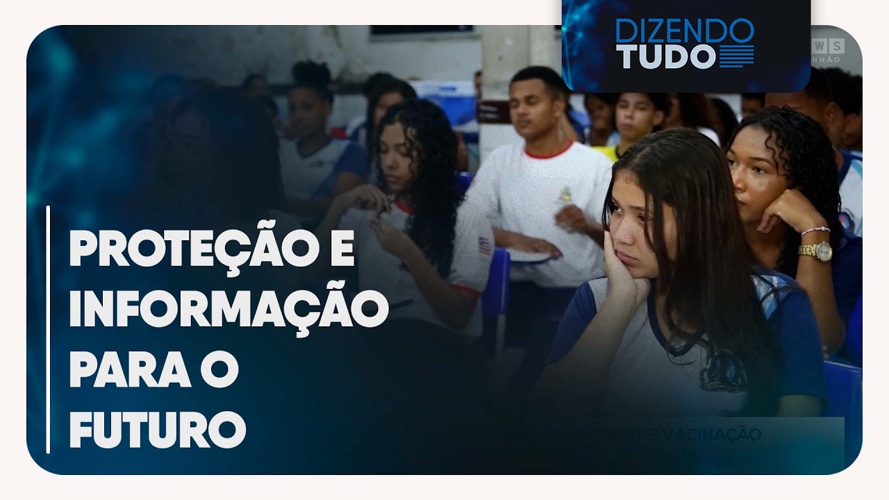 Governo dialoga com comunidade escolar sobre vacinação contra HPV e prevenção da gravidez