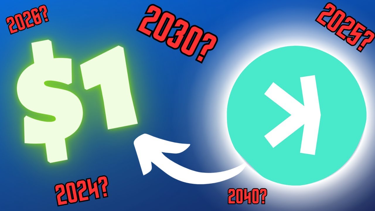 THIS IS WHEN KASPA COIN WILL GET TO $1 || I&rsquo;m Honest!