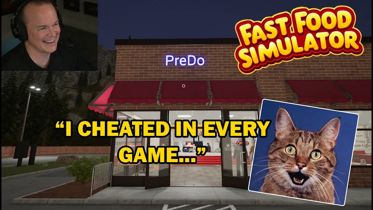 SEANANNERS' CONFESSION - Sark w/ GassyMexican, Bruce, Nfen, APL, & Stu (Fast Food Simulator)