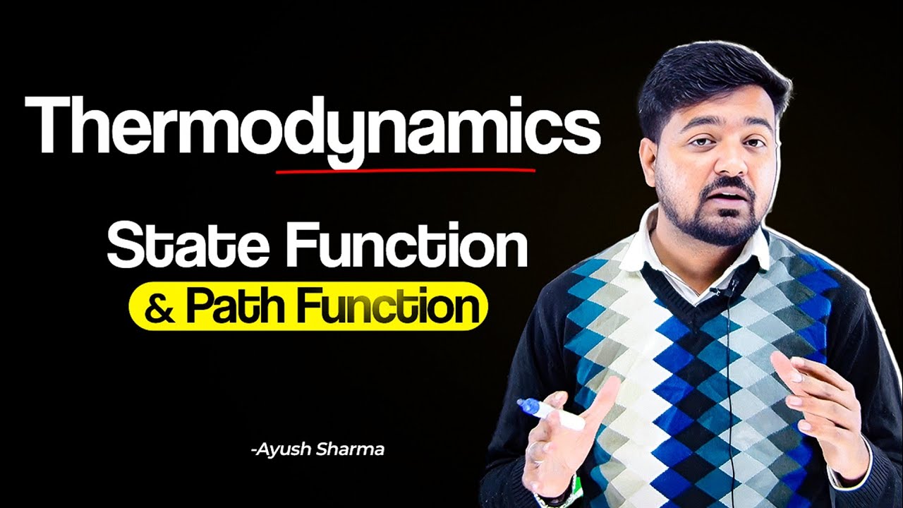 State Function vs Path Function in Thermodynamics 🔥 | JEE & NEET Chemistry Explained Easily