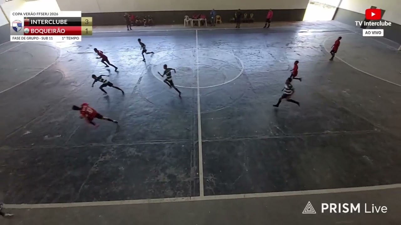 Interclube goleia o Boqueirão do Passeio por 8x4 | Sub-11 | Copa Verão FFSERJ 2026