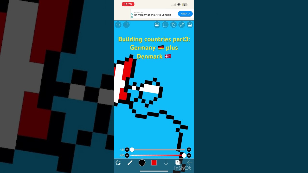 Building countries in ibis paint X#germany #denmark #europe #maps #mapping