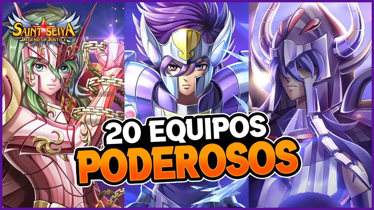 20 EQUIPOS para los Diferentes Modos de Juego!  | Saint Seiya Legend Of Justice