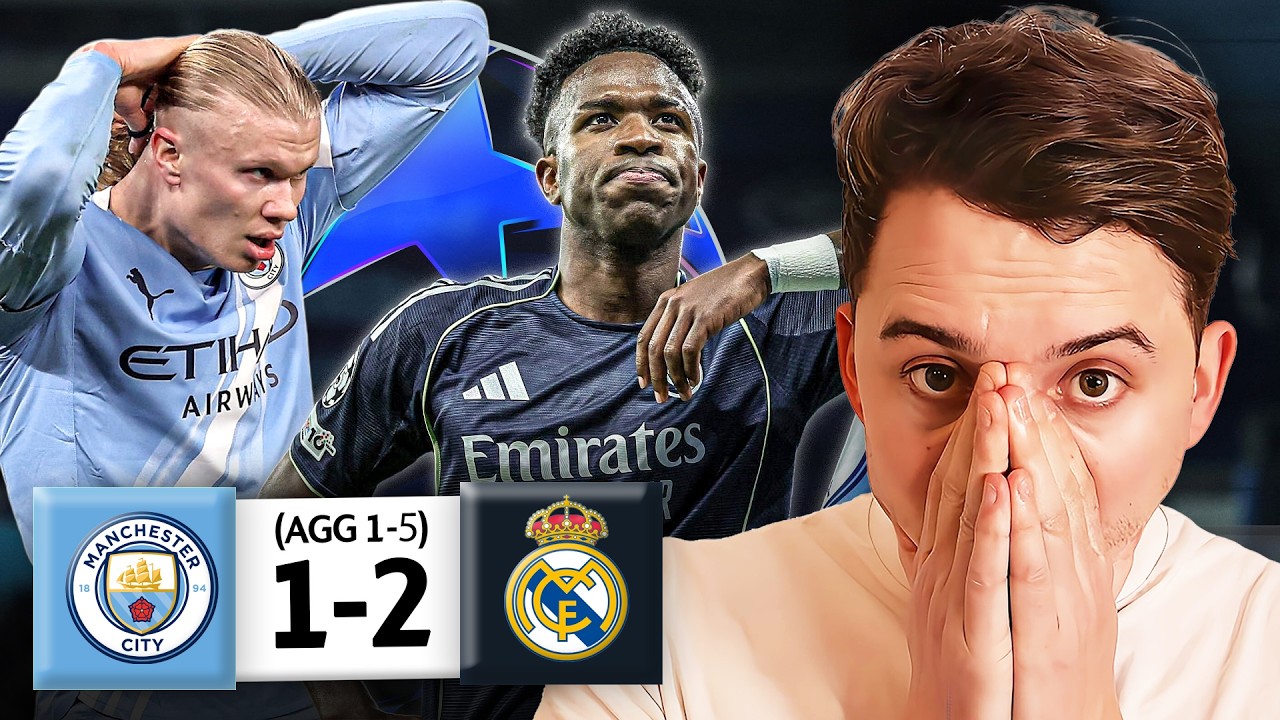 MAN CITY ARE FINISHED! Vini Jnr MASTERCLASS! Man City 1-2 Real Madrid