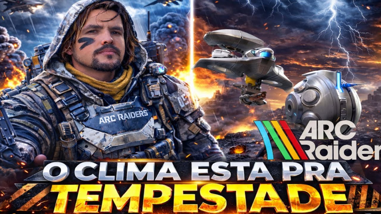 🔴Arc Raiders Shrouded Sky, Novos ARC, furacões, projeto climático e skins ,DIA38 🔵🟢🟡🔴