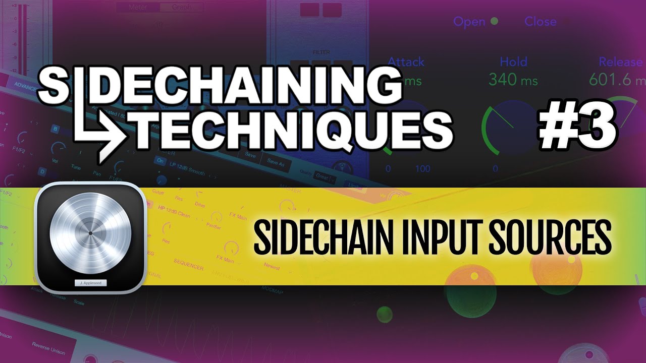 Logic Pro 11 Sidechaining | #03 Sidechain Input Sources