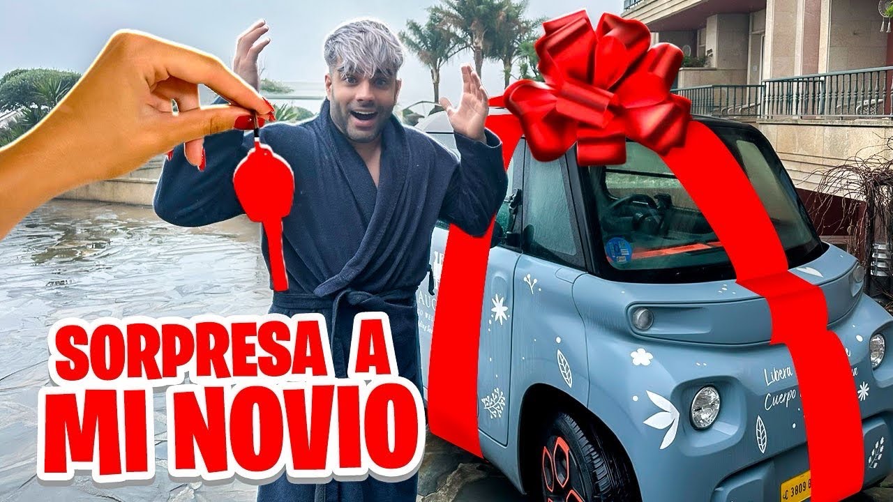 ASÍ SORPRENDÍ A MI NOVIO POR NAVIDAD