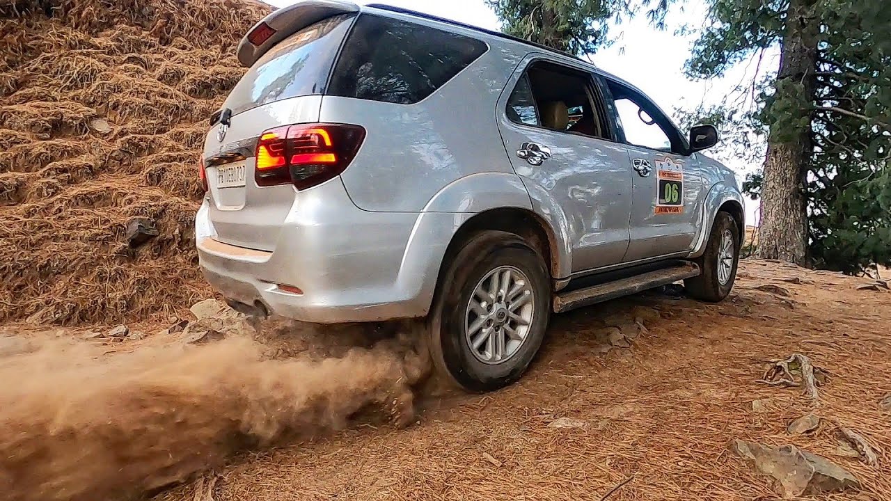 Extreme offroading with 4×2 Fortuner, Tata Hexa, Thar 2020, Harrier, Gypsy, Pajero and Thar Crde