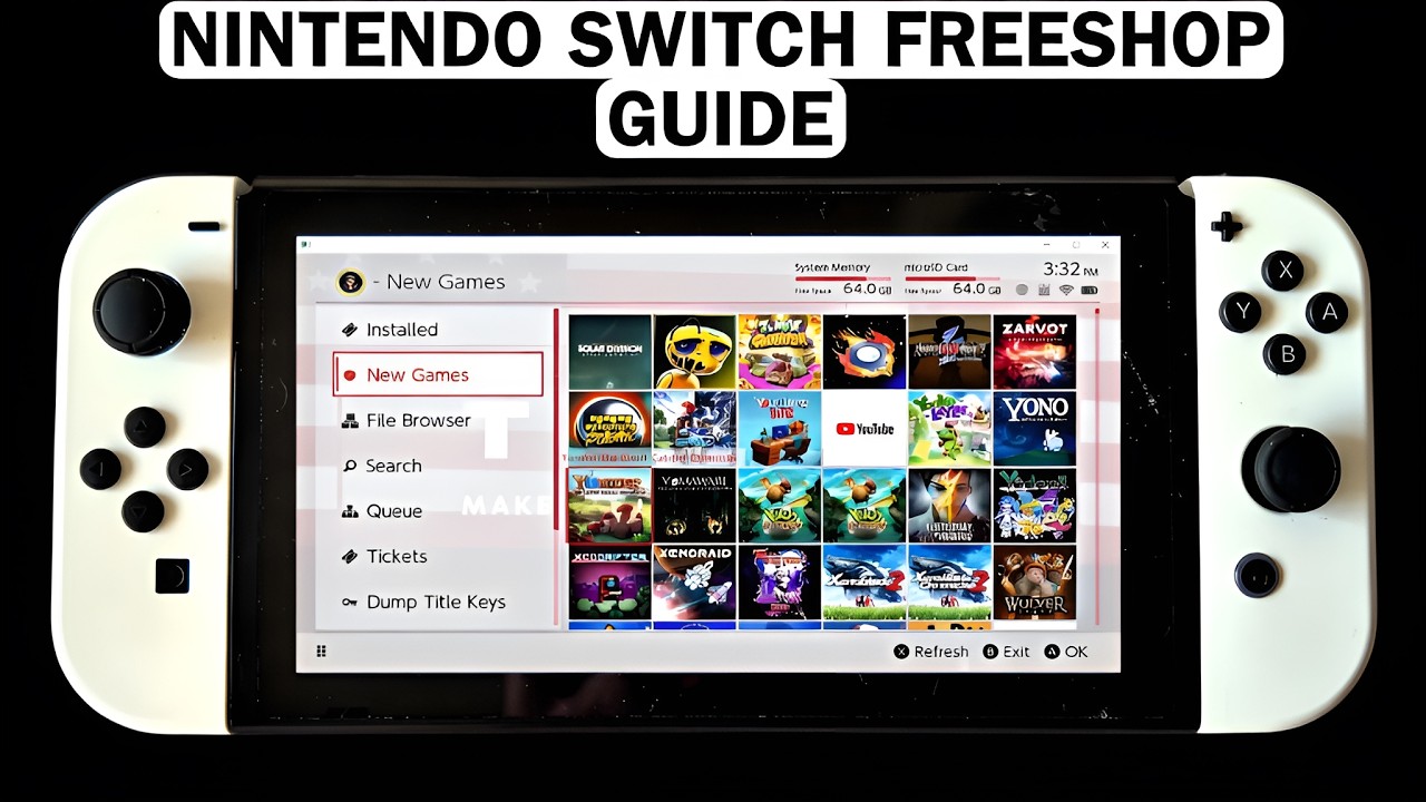 How To Install The New Tinfoil Free Shop 2026 (Firmware 22.1.0)