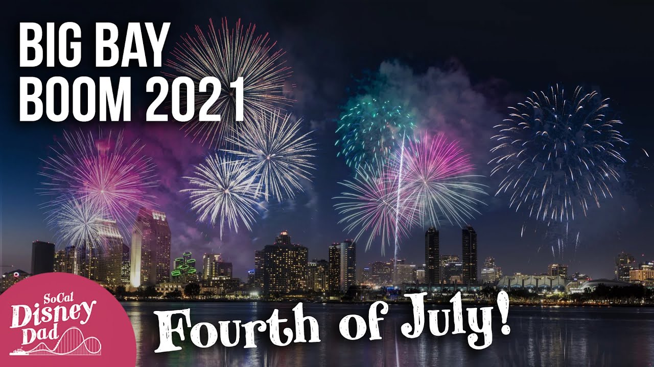 [4K] Big Bay Boom Fireworks 2021 | Fourth of July in San Diego, California