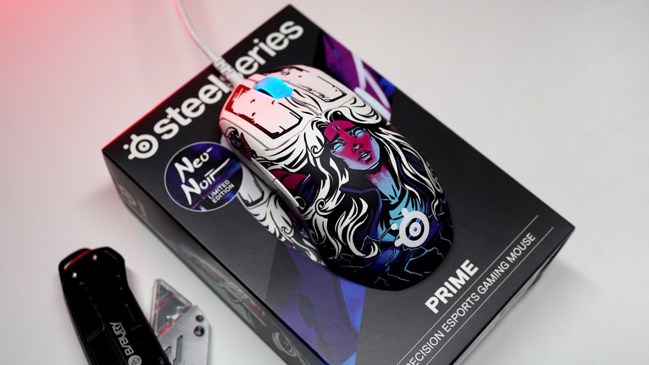 Unboxing Steelseries Prime Neo Noir Limited Edition Tournament Grade Gaming Mouse