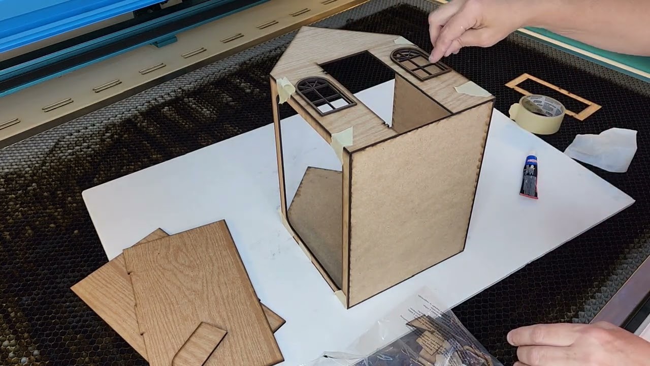 She Shed Dollhouse Kit