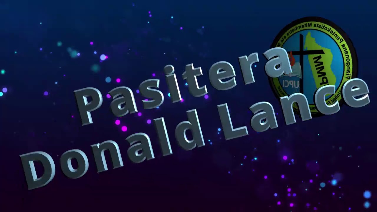 Pasitera Donald Lance (1) - Kaoferansa Jeneraly 2015