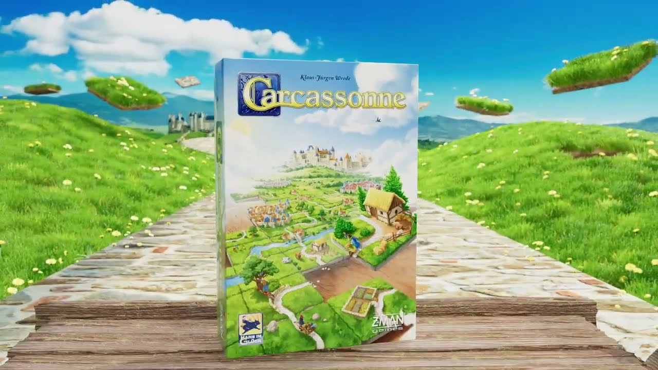 Carcassonne Tile-Laying Board Game
