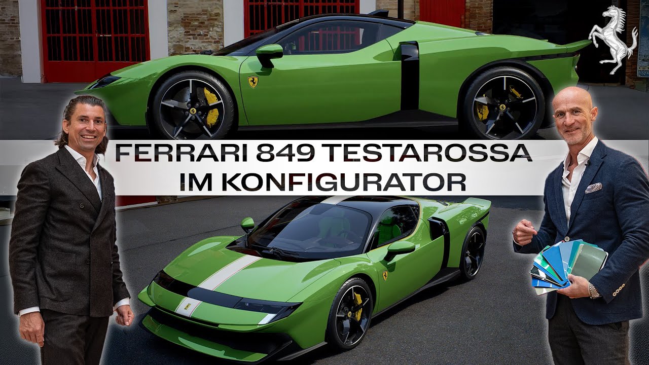 Wir konfigurieren einen Ferrari 849 Testarossa | Ferrari Düsseldorf