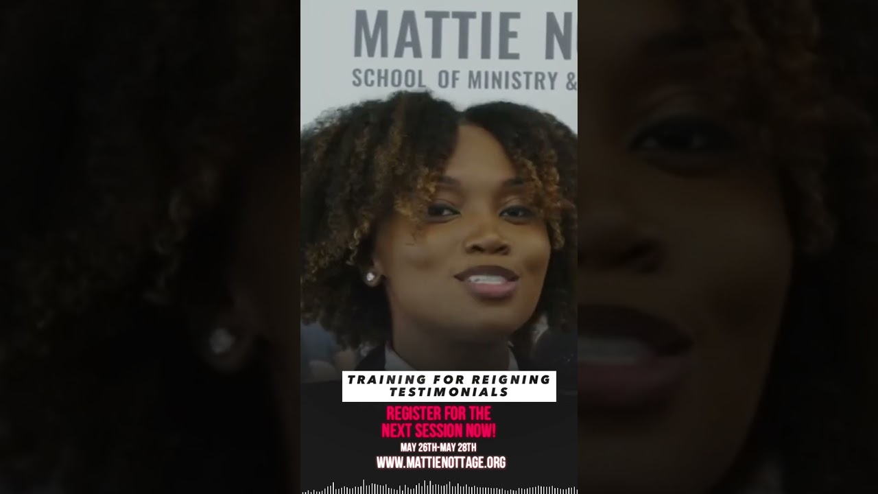 WE LOVE DR. MATTIE NOTTAGE'S TRAINING FOR REIGNING!