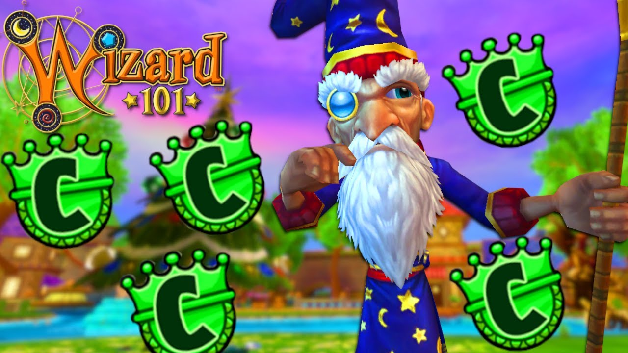 Wizard101: The Holiday CROWNS SALE Console DRAMA