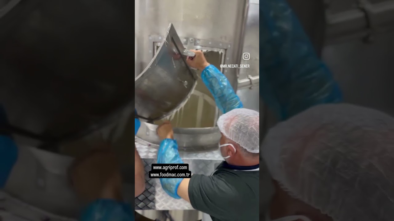 Helva Imalat Aşamaları , how tahini halwa produce? 