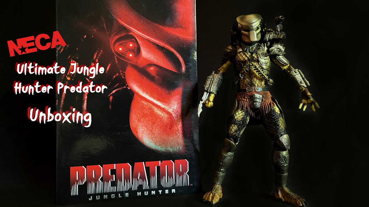 NECA Ultimate Jungle Hunter Predator Unboxing | Yautja | Predator