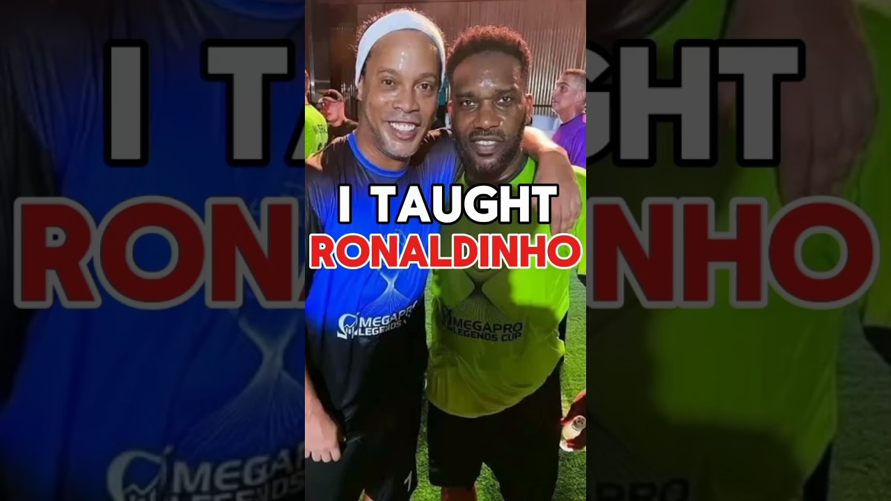 Jay Jay Okocha🗣️Ronaldino learned dribbling from me🤔