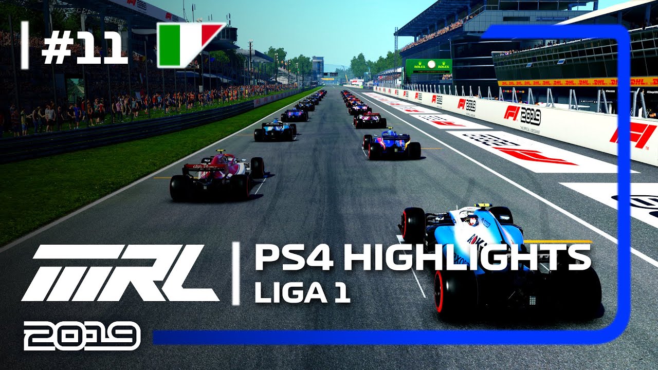 F1 2019 | MRL Saison 4 [PS4: Liga 1] | Italian GP Highlights