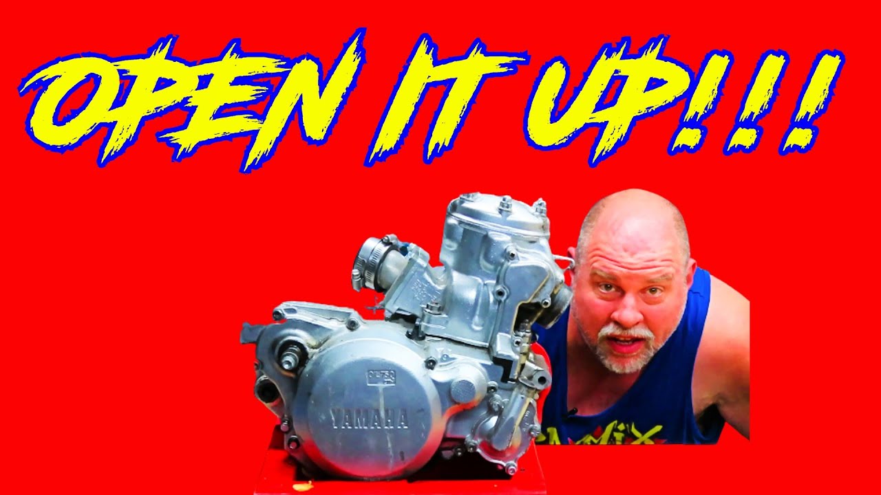 Top end disassembly on my 1988 Yamaha YZ250