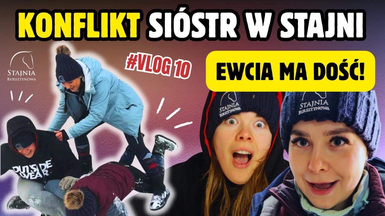 RZUCIŁA WIADREM w siostrę! 🙈 | Stajenna DRAMA!