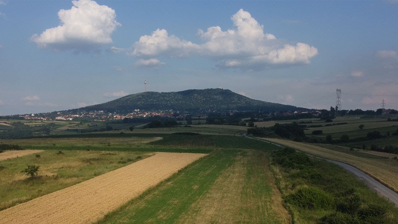 Amazing Avala Mountain Birdview