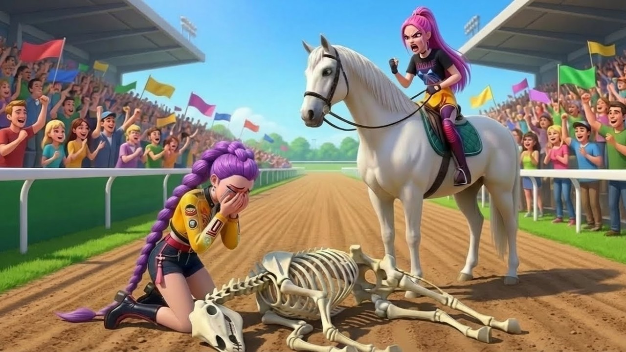 Rumi & Mira | RUMI Gets Horse Racing Championship 🐎🏆🔥 | KPOP Demon Hunters Animation
