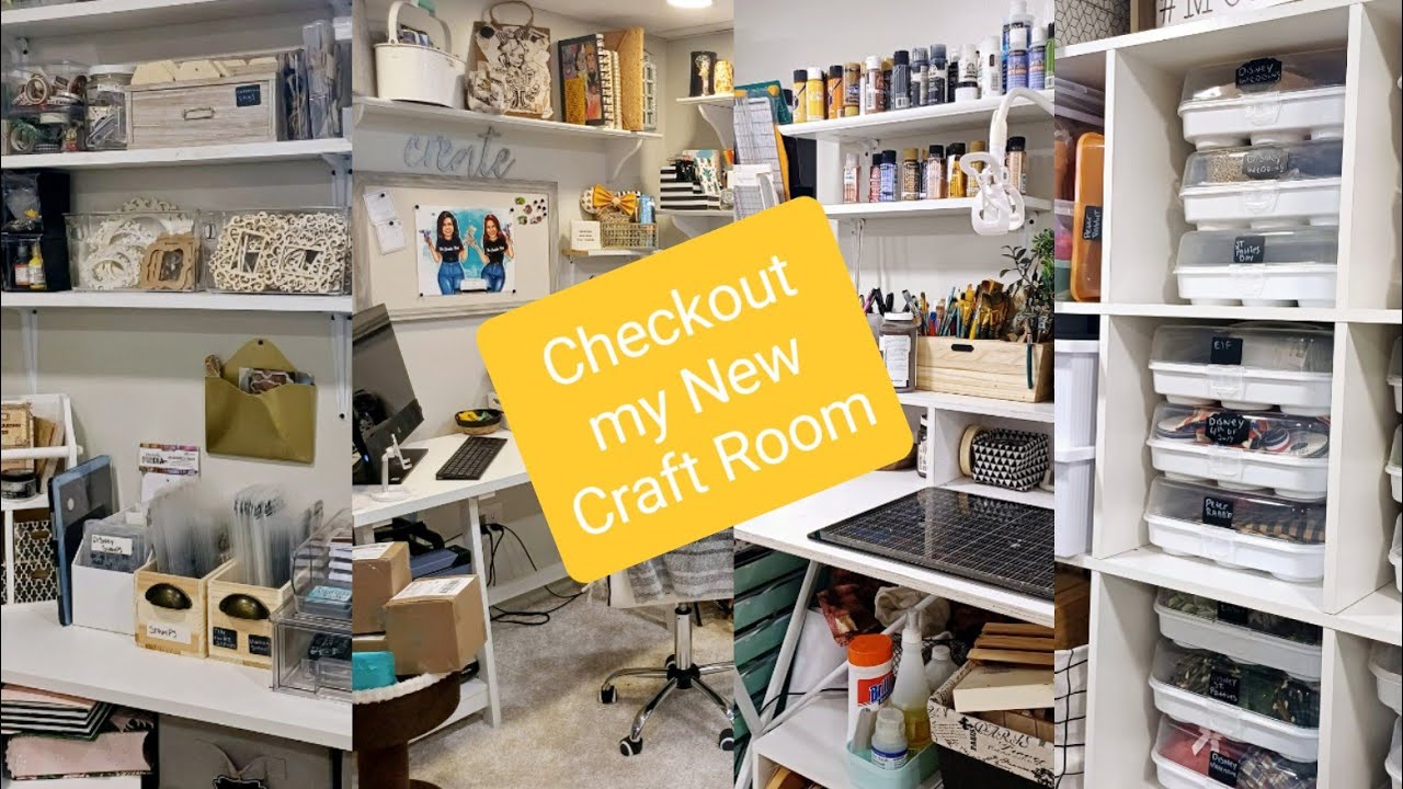 New Craft Room 2023 tour/ Organization