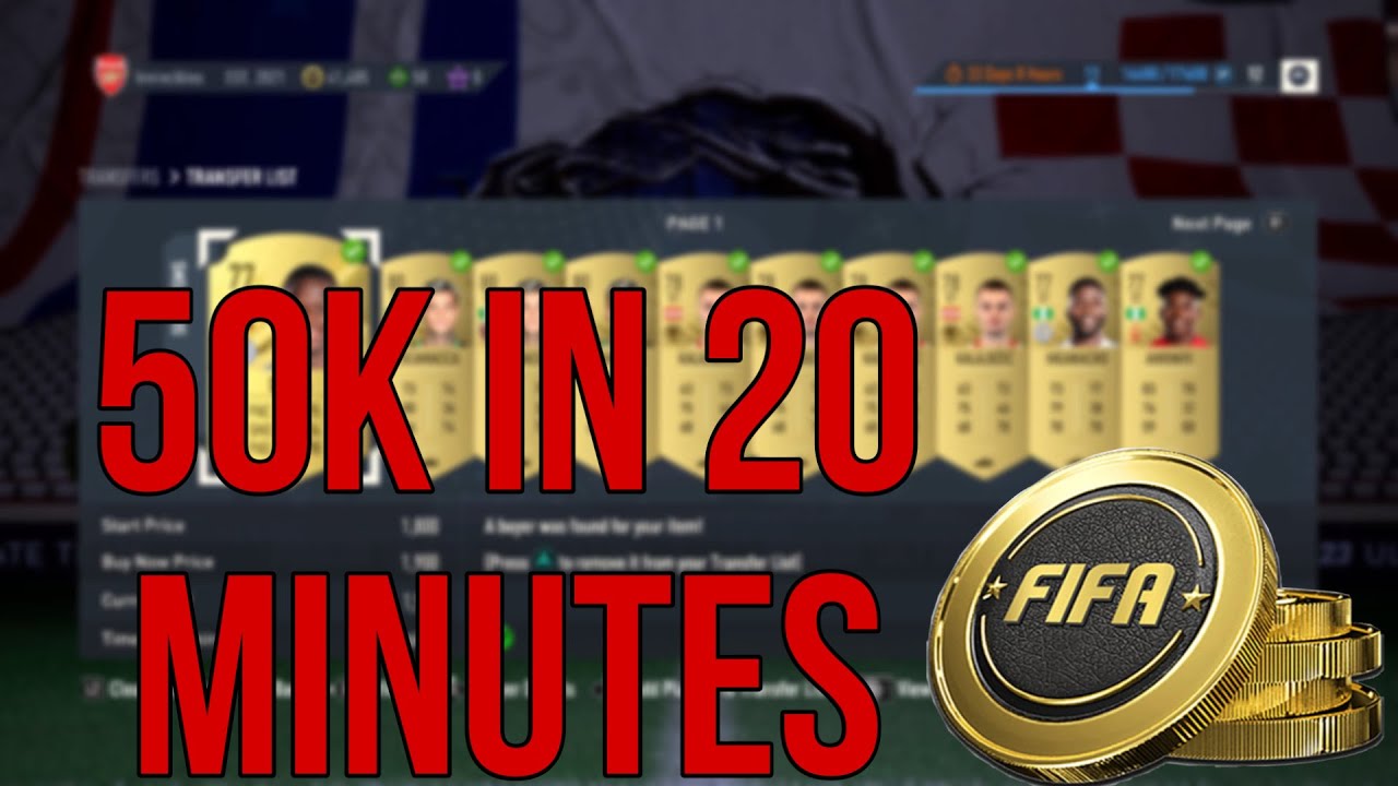 50K EVERY 20 MINUTES FIFA 23 BEST TRADING METHOD (FIFA 23 SNIPING FILTERS)