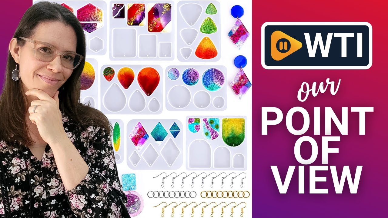LET'S RESIN Resin Earring Molds | Our Point Of View