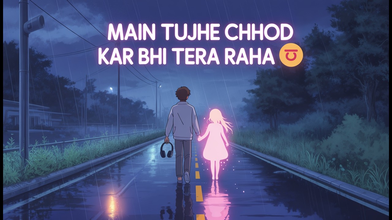 Main Tujhe Chhod Kar Bhi Tera Raha 💔 | Sad Hindi Lofi Song | Late Night Vibes