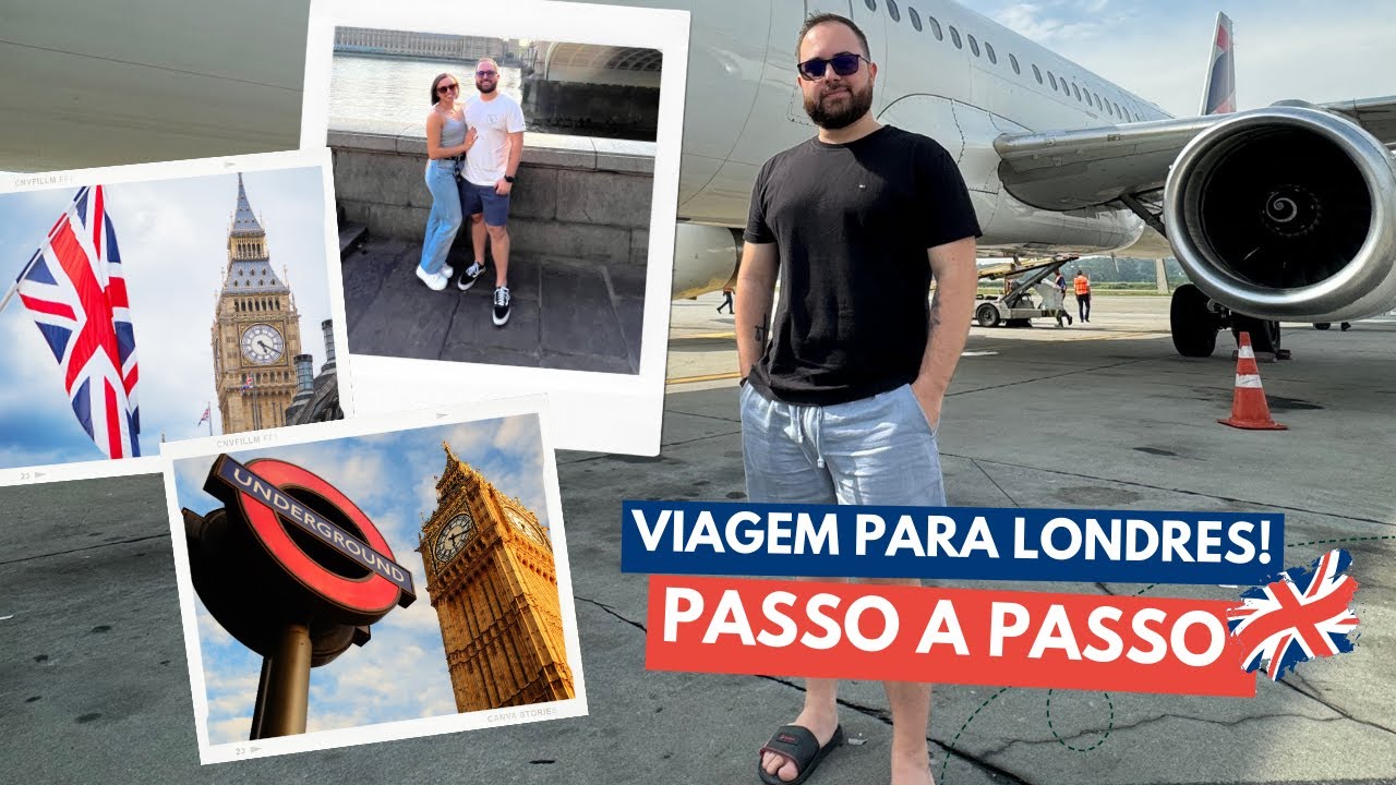 Londres! (passo a passo desde o aeroporto) Inclusive na imigração!