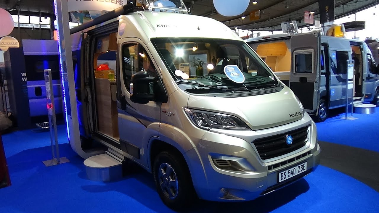 2018 Knaus Boxstar Road 2BE 540 Platinum - Fiat - Ext. + Interior - Caravan Show CMT Stuttgart 2018