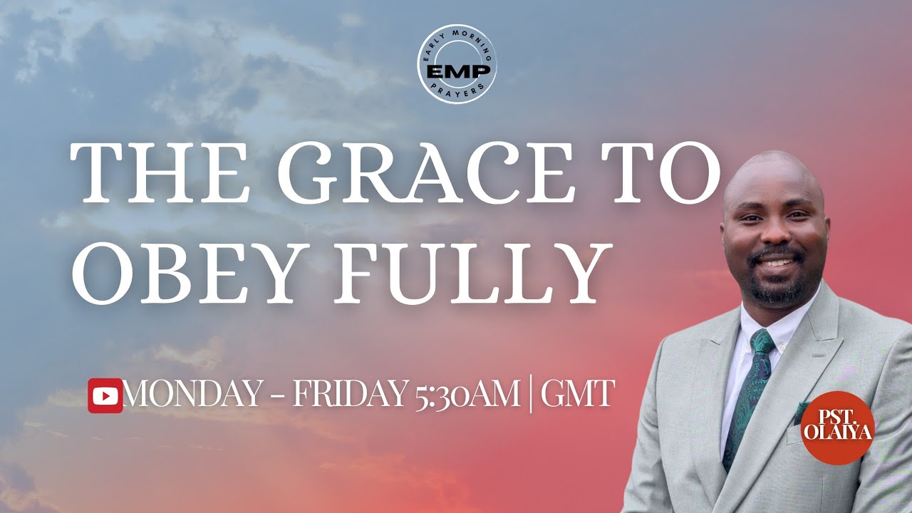 Receive God's Grace Today. | Early Morning Prayer. | 13/1/2026 | Pastor Ola Olaiya