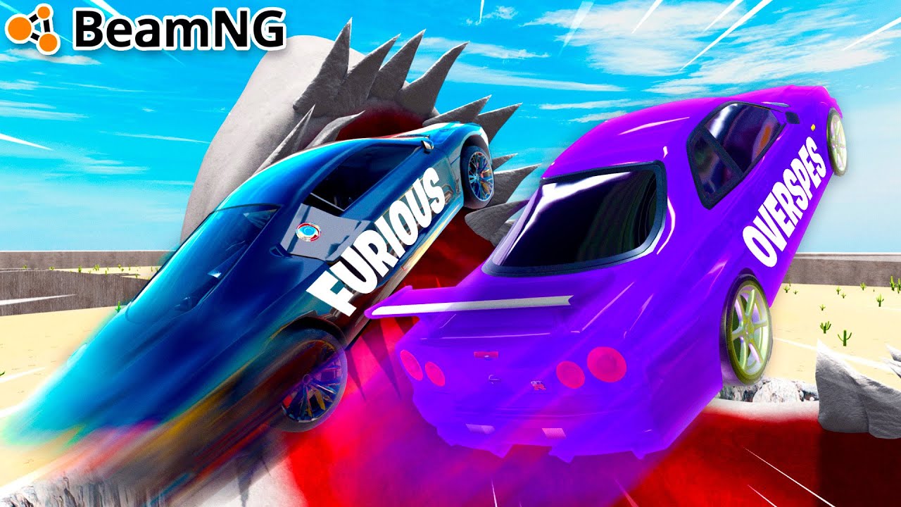 SAUTER AU DESSUS D'UN REQUIN TUEUR DANS BEAMNG