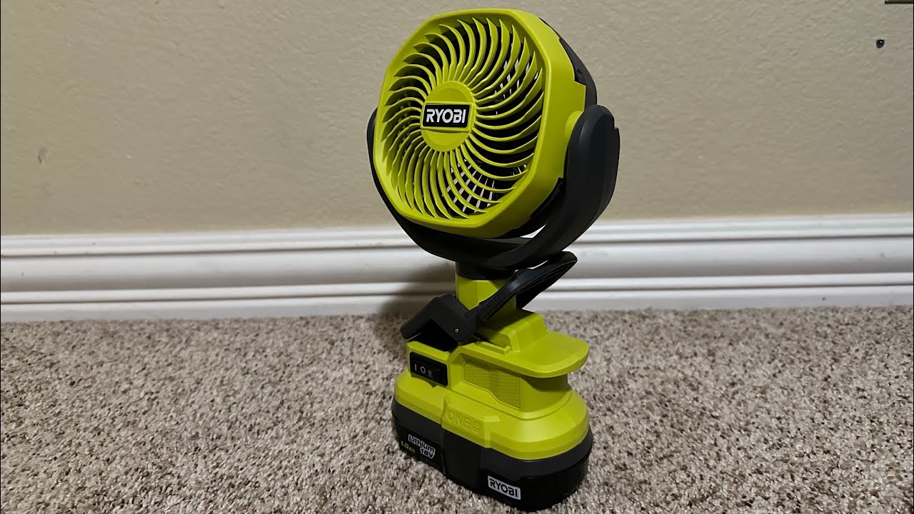Unboxing a RYOBI 4” Clip Fan