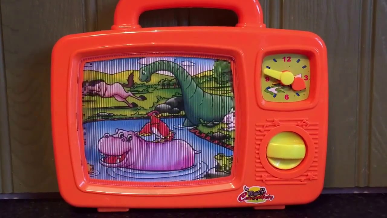 Forest & Jungle Animals Childrens Musical TV Wind Up Television Toy Video