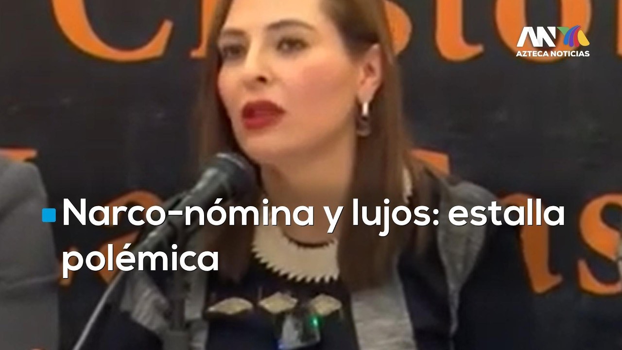 Señalan a alcaldesa de San Cristóbal por presunta narconómina ligada al CJNG