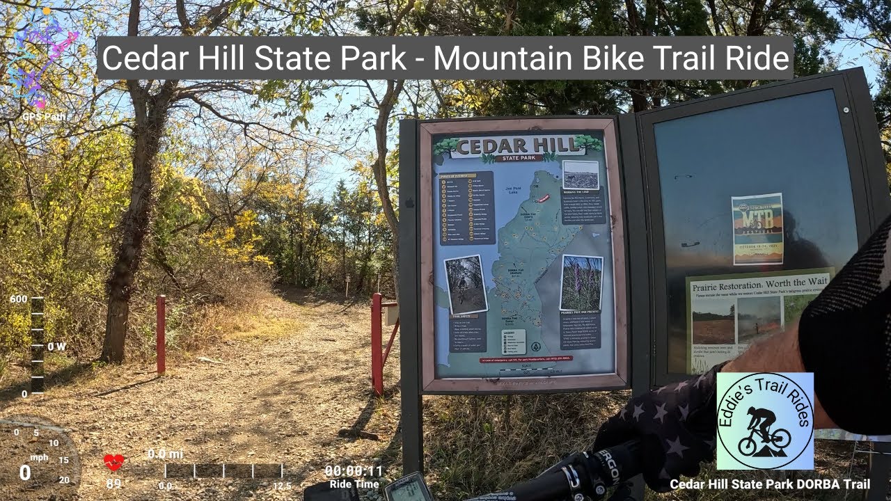 Cedar Hill State Park DORBA Mountain Bike Trail