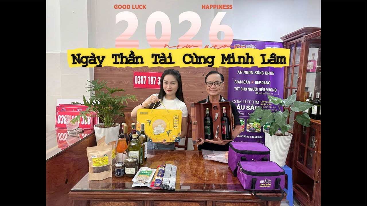 Vía Thần Tài ghé nhà Minh Lâm