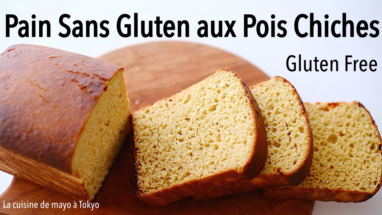 Comment faire du pain sans gluten avec des pois chiches/ Facile à faire!/ Gluten Free