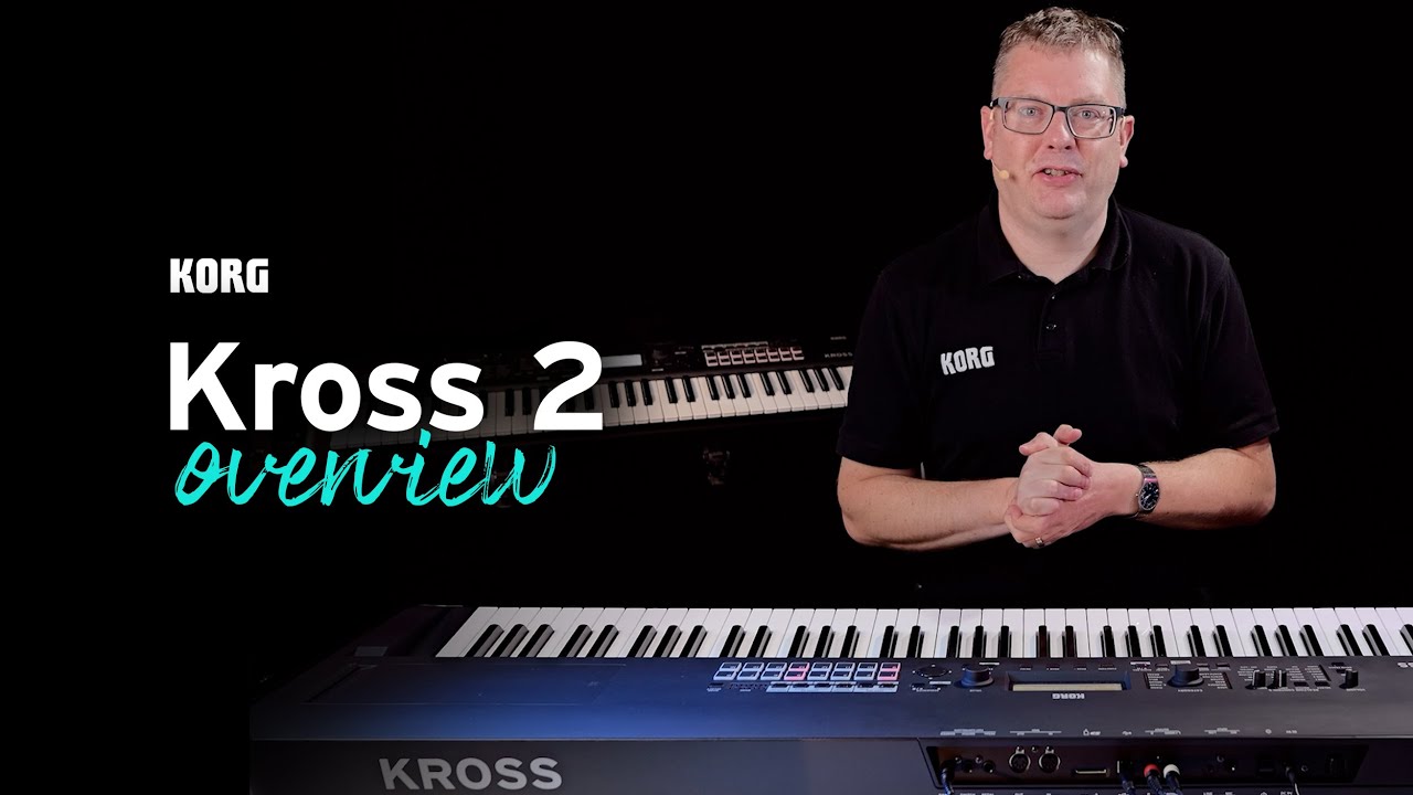 Откройте для себя мощь синтезаторной рабочей станции Korg Kross 2