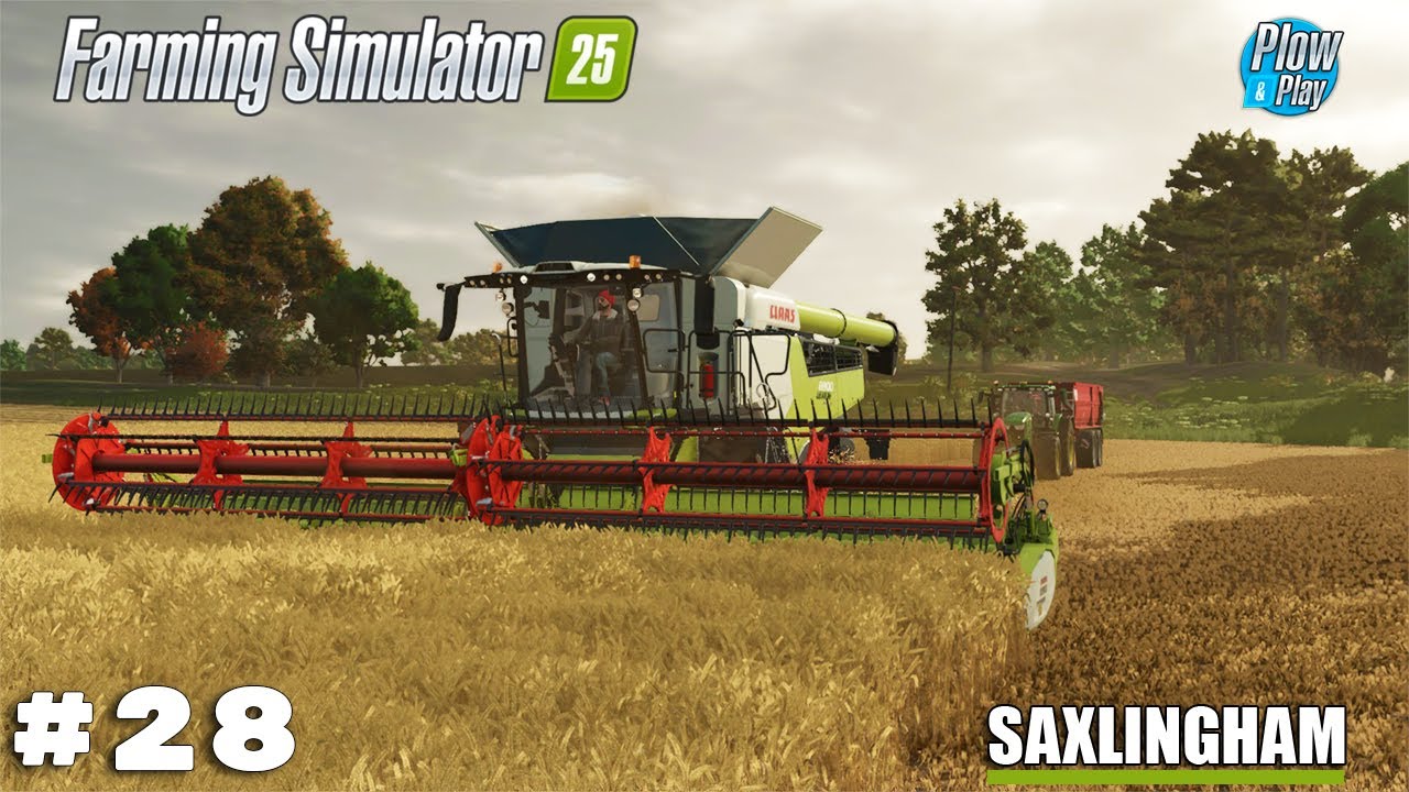 👨‍🌾 A FARMER'S HARD DAY 🚜 SAXLINGHAM - Farming Simulator 25 ep. 28 🌱 P&P