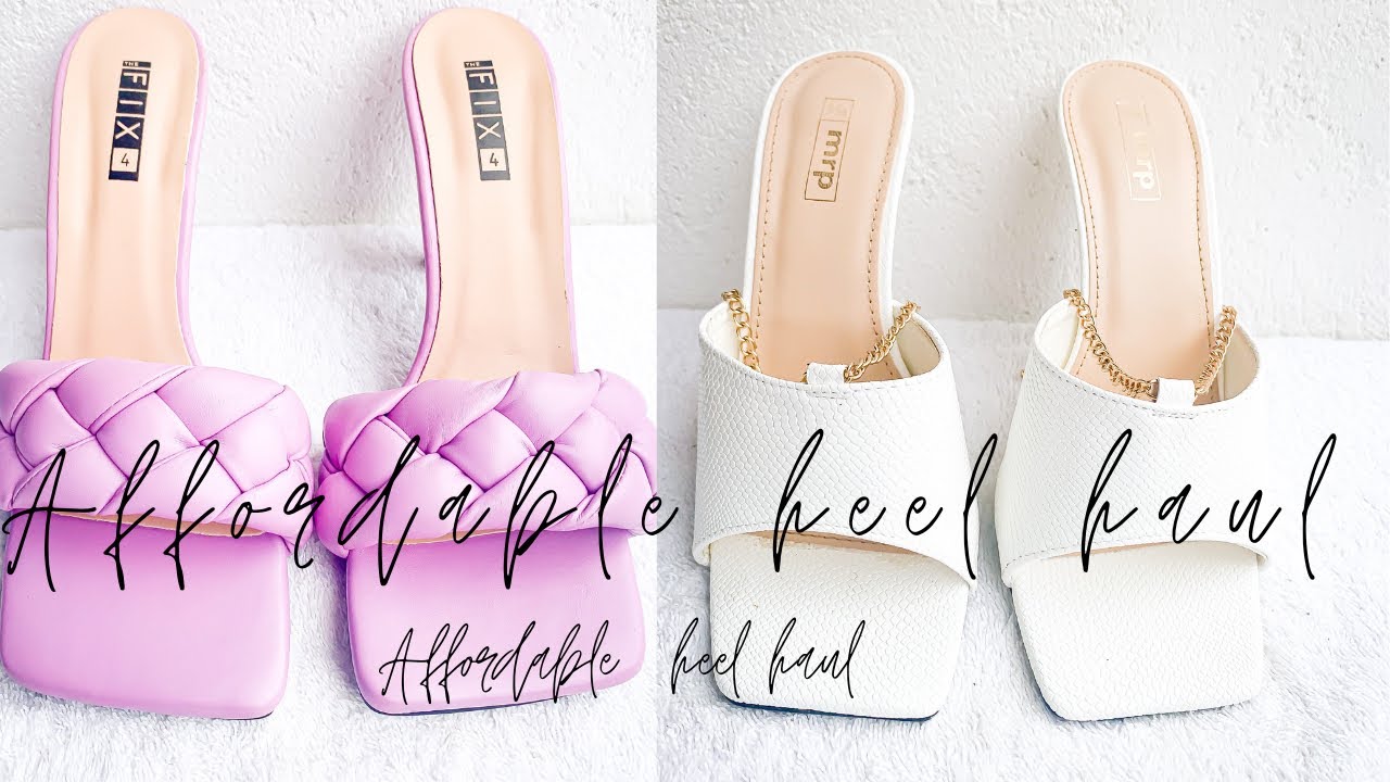 Affordable heel haul | Mr Price, The fix | South African YouTuber | haul