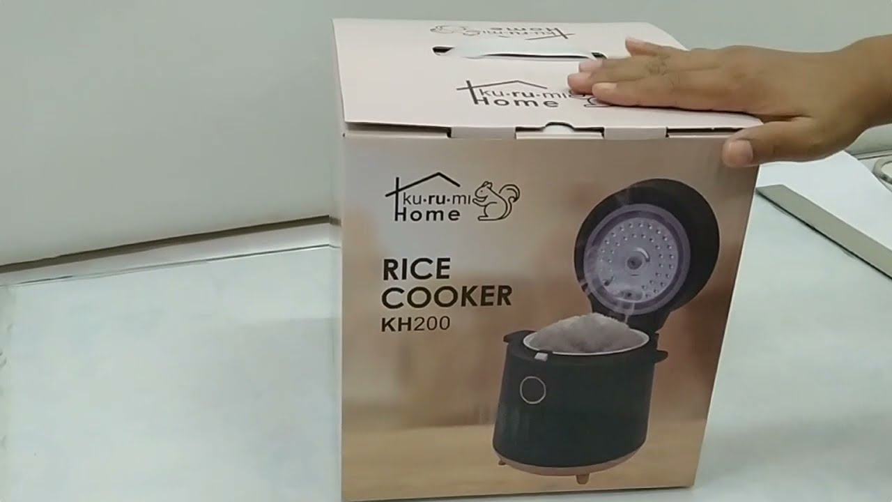 Review Kurumi Rice Cooker Low Carb | KH 200 | KLIKBABYLOVE